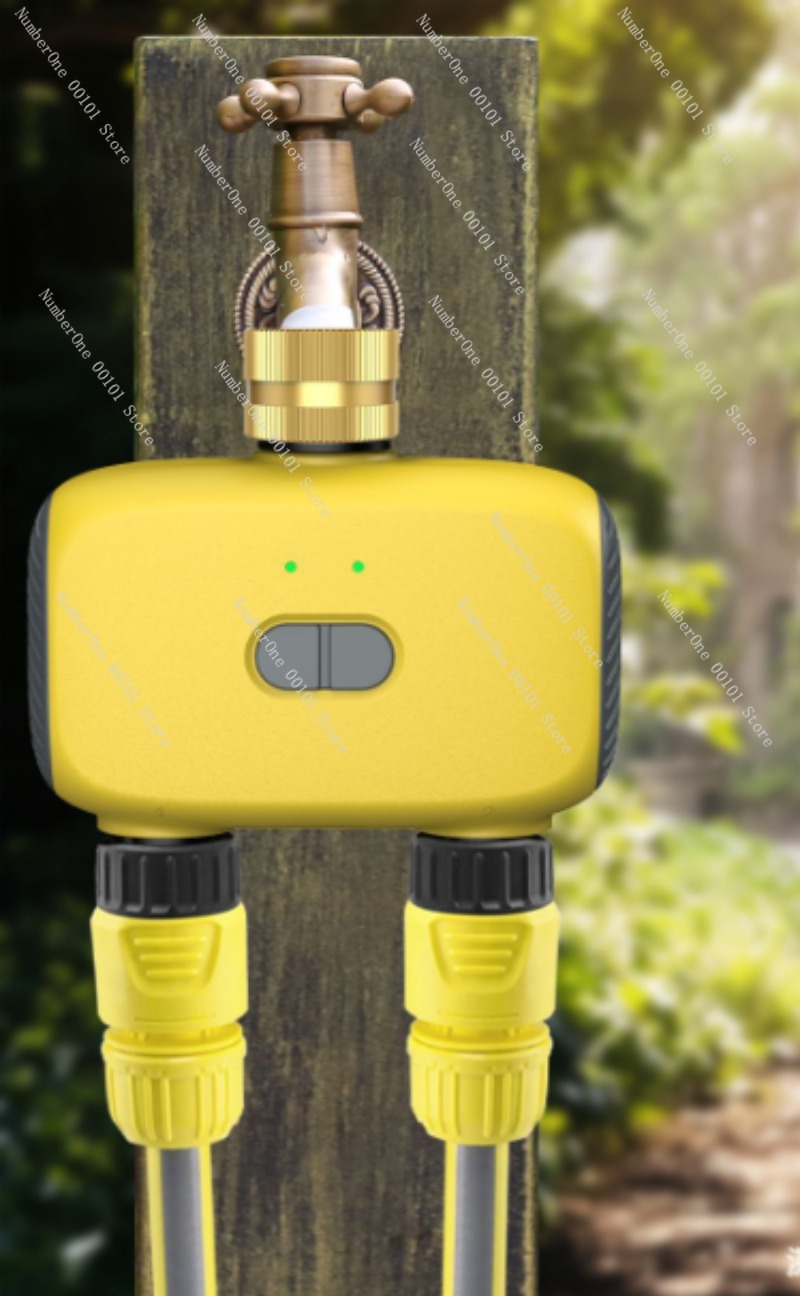 Smart Garden Model - Slimme APP-irrigatietimer met dubbele uitlaat, automatische