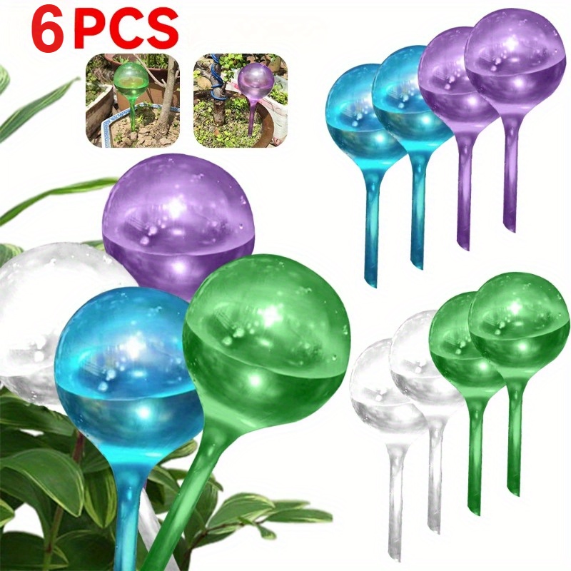 Smart Garden Sprinkler System - 6 stuks zelfwatergevende ballen voor binnenplanten,