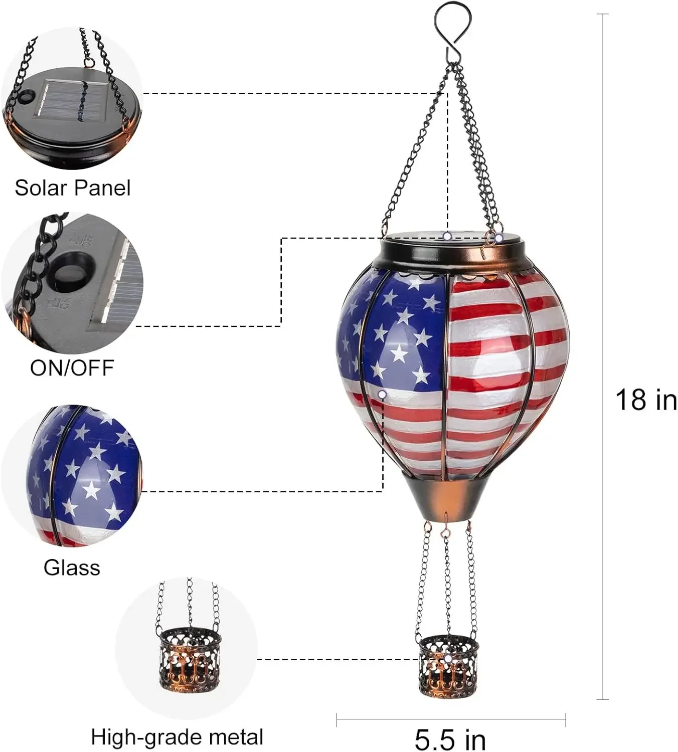 Heteluchtballon Solar Lantaarn - Smart Garden Balloon recensie en prijs