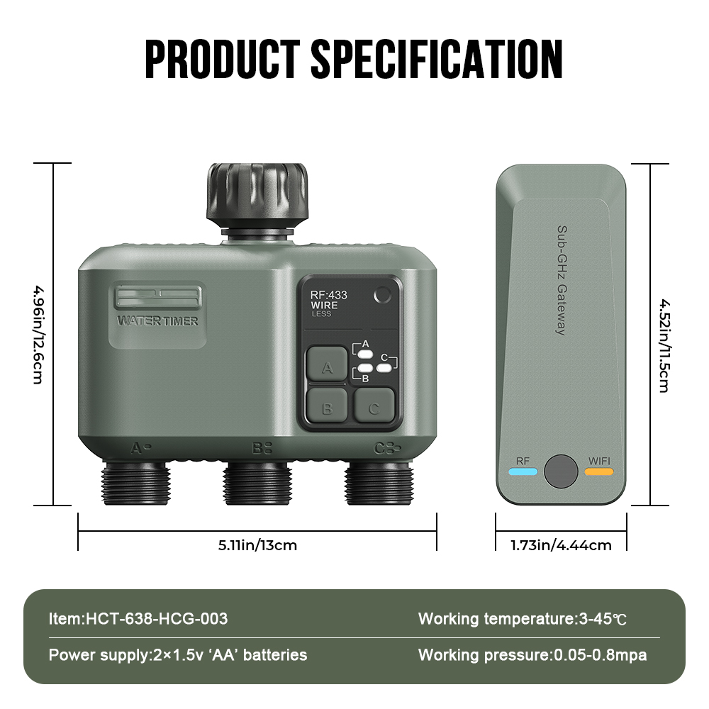 2025 Tuya Wifi+RF433 Slimme Tu - Smart Garden Refill recensie en prijs
