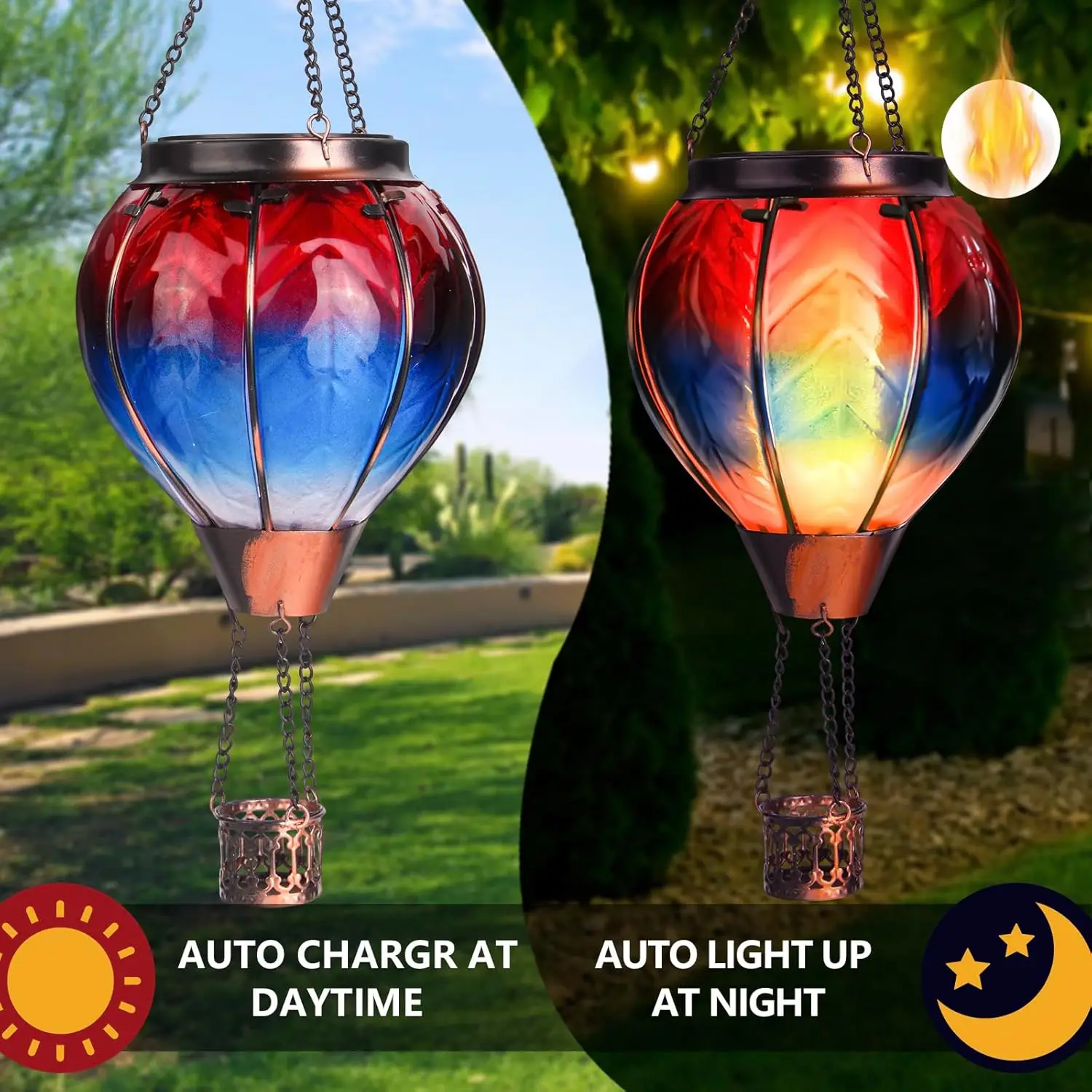 Kerst zonne-hangende lantaarns - Smart Garden Balloon recensie en prijs