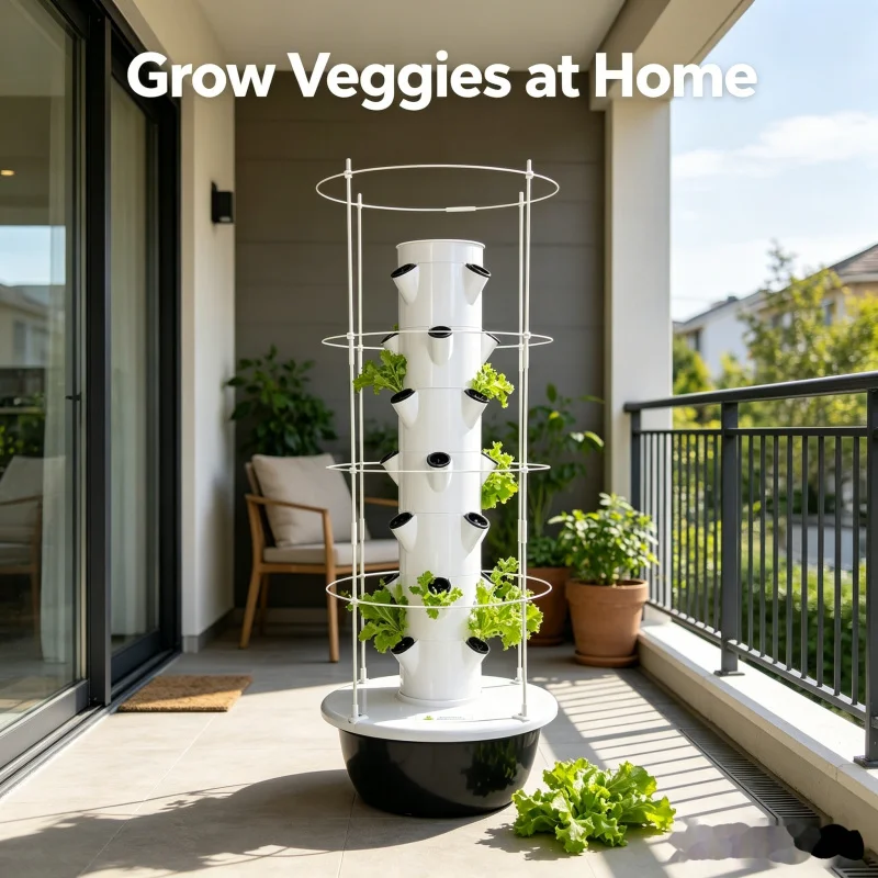 Slim verticaal hydroponisch to - Smart Garden Herb recensie en prijs