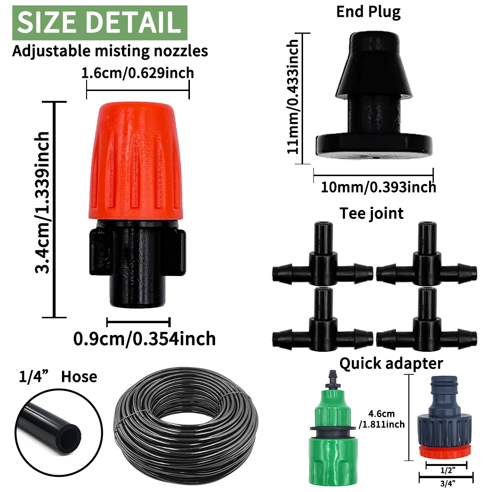 Fog Nozzles Irrigatie Kit 5M-2 - Smart Garden Herb recensie en prijs