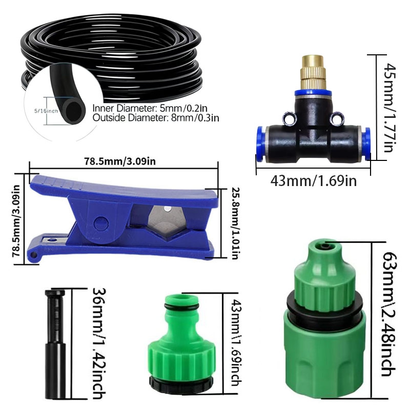 Misting Koelsysteem Kit - Mess - Smart Garden Sprinkler System recensie en prijs
