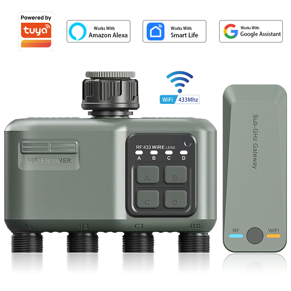 4-uitlaat programmeerbare wate - Smart Garden Sprinkler System recensie en prijs