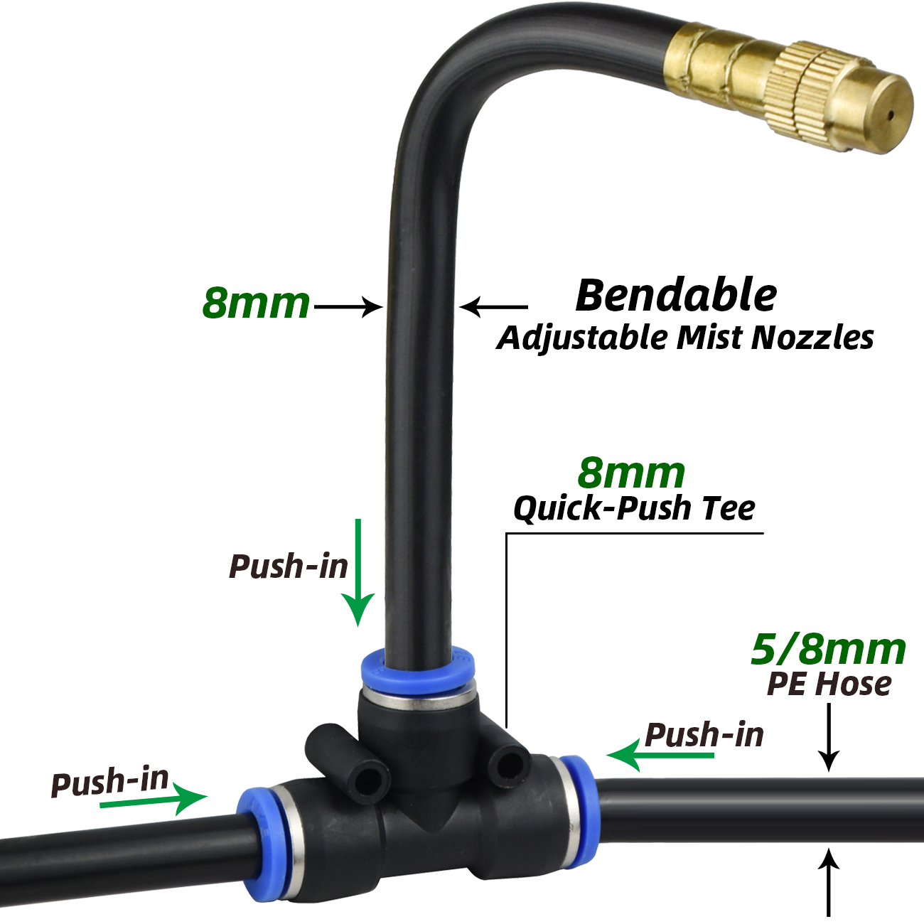 KESLA 5-30M Patio Tuin 5/8mm P - Smart Garden Sprinkler System recensie en prijs
